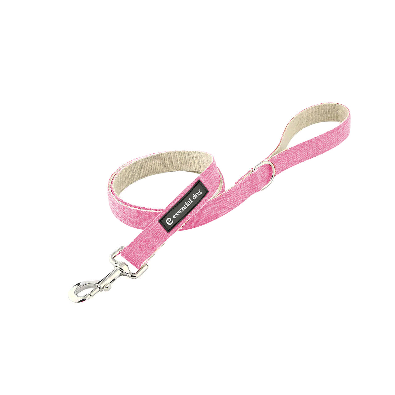 Organic Hemp & Cotton Dog Lead - Pretty in Pink